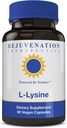 若返り治療薬 - L-リジン、ヘルシースキンをサポート(60ビーガンカプセル、500mg)