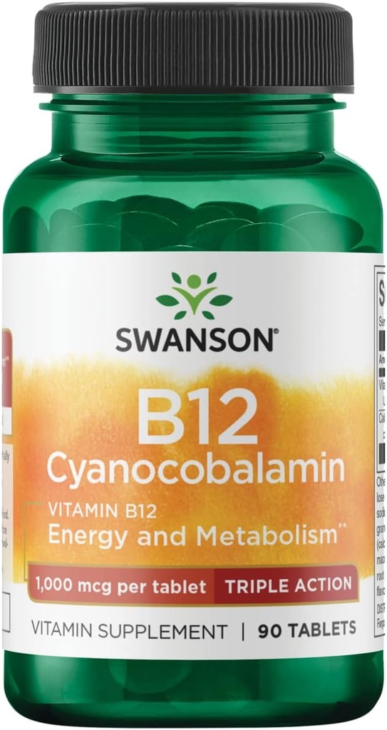 Swanson ULT B12の三重行為1000 MCG 90TAB