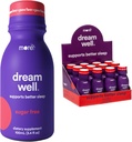 より多くのLabs Dream Well、5MGメラトニンホリスティックスリープドリンクソリューション、5HTP、レモンバーム、ジュベ種子、グリシン(12個入)