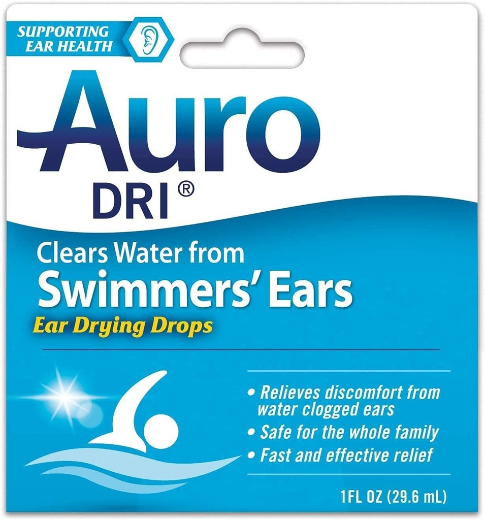 デルファーマ Auro-Dri の耳水乾燥の援助 1 の fl oz (29.6 ml)