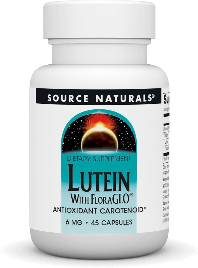 源のFloraGLO、酸化防止Carotenoid* -6のmg、45のカプセルが付いているNaturals Lutein