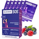 ブドウ糖 SOS のブドウ糖の果実の Medley のブドウ糖の粉、自然な Dextrose のパケット、速い吸収、即刻 Dissolves、水必要性無し、箱ごとの 6 の磨き粉