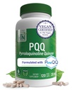 Health Thru Nutrition PQQ20mg 120はPyrroloquinoline QuinoneをPureQQとして提供 | Mitochondrial Biogenesisを促進 | 認定ビーガン | 非GMOグルテンフリーカプセル| クリーンラベルPQQ サプリメント