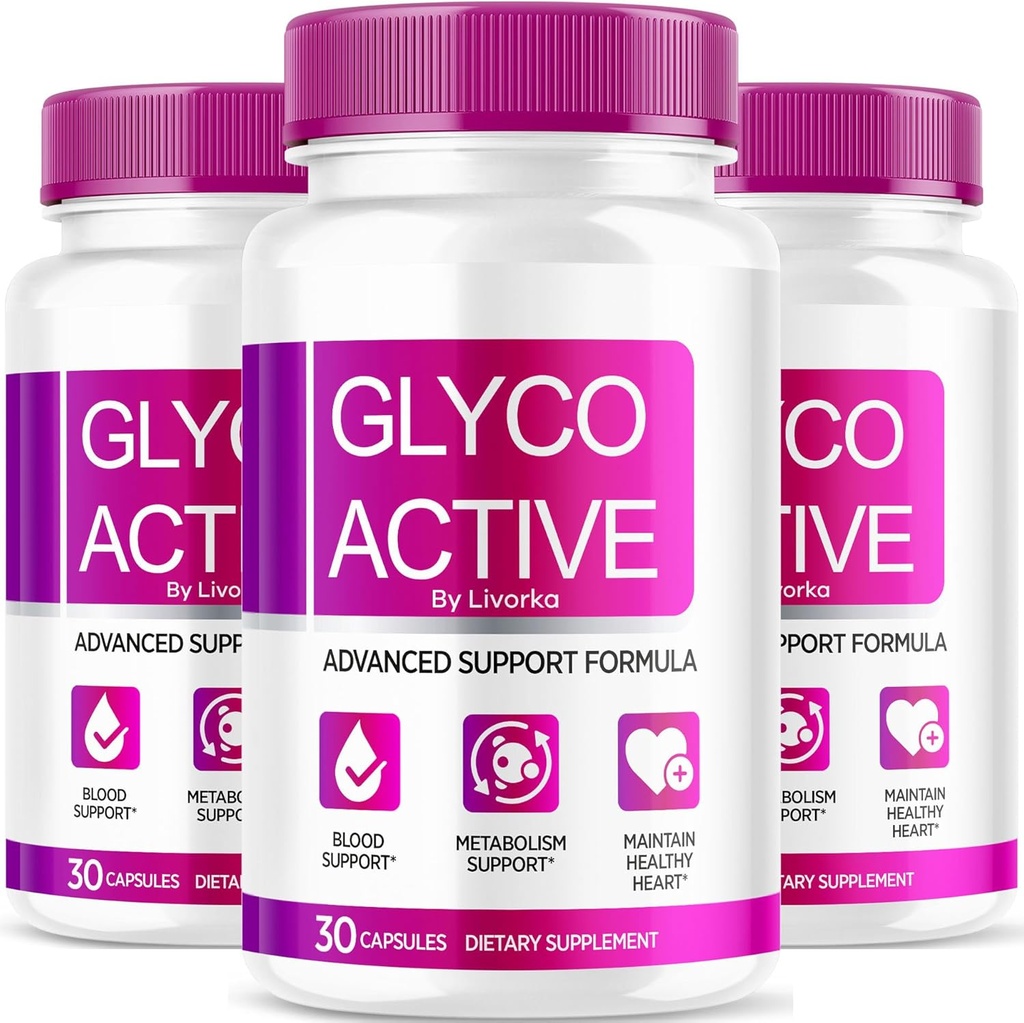 (3パック) Glyco Active、Glyco Active Capsule、Glyco Active Formula、Glyco Active All Natural Formula Pills、Glyco Active Capsulasのレビュー、3ヶ月間90カプセル