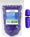 XPRSのNutraのサイズ0の空のカプセル- 1000の計算の空のゼラチンのカプセル-Pills DIYのカプセルの詰物-Do-It-Yourselfの補足のための純粋な牛のゲルの帽子(Purple)