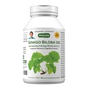 ANDREW LESSMAN Ginkgo Biloba 120mg - 180カプセル - 酸素および栄養素の流れを燃料に保つために標準化されたエキス。 脳、記憶および認知機能を支える。 添加剤なし