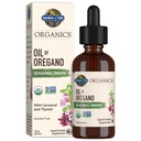オレガノの季節的な低下の生命有機性オイルの庭 1fl oz (30 mL) 液体、集中された植物によって基づく免疫サポート - アルコールフリー、有機、非GMO、ビーガン及びグルテンフリーの草の補足