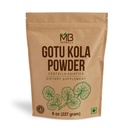 MBの草のGotu Kolaの粉8のoz (0.5のlb/227グラム)   Centellaのasiatica