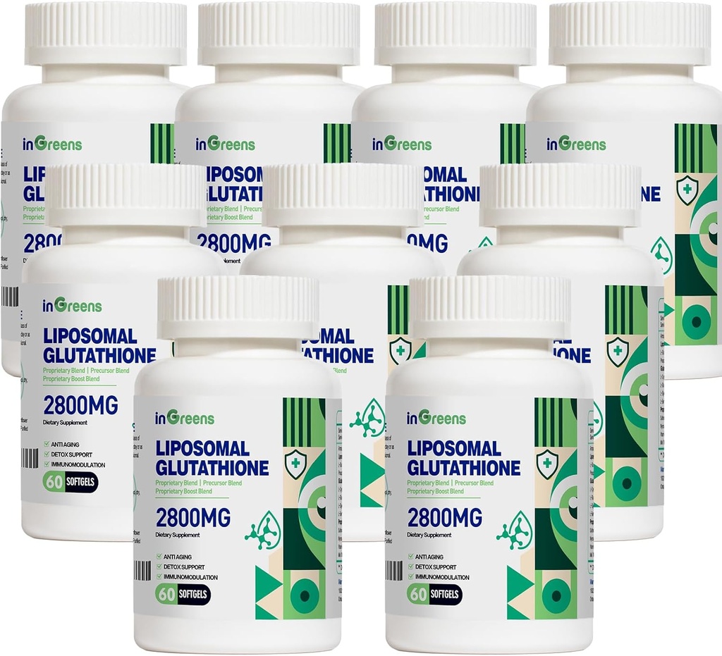 2800のMGのLiposomalのグルタチオンのSoftgels、最高の吸収、活動的な形態Lのグルタチオンのreductase、強力な酸化防止剤、健康の老化、60のSoftgels