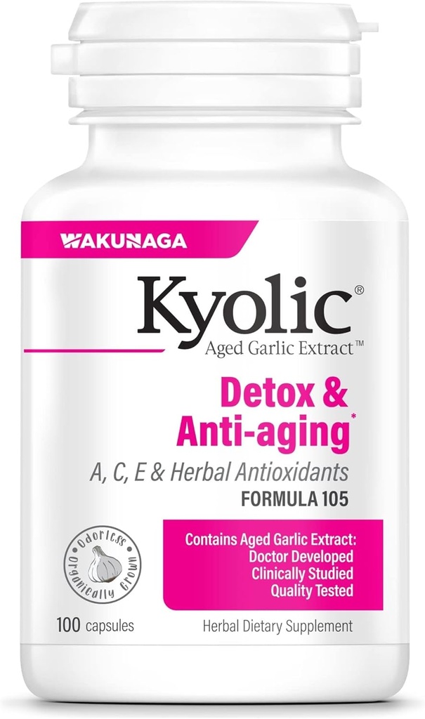 Kyolicはニンニクのエキスの方式105、Detox及び反老化を老化させました