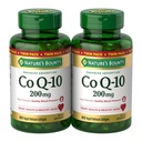 Nature's Bounty CoQ10 200 mg Softgels, 心臓の健康 & 細胞エネルギーサポート, ツインパック, 160 急流リリースSoftgels