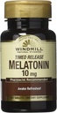 Windmill Melatonin Tabs, 10 mg, T/R Wmill 60