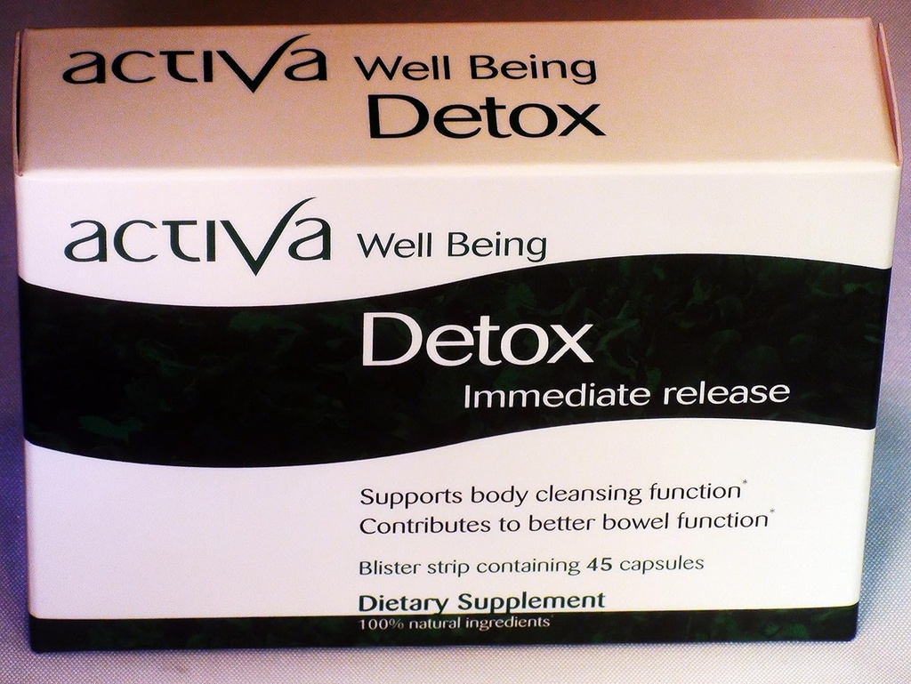 Activa Well Being Detox - Immediate Release