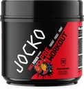 人及び女性のためのJockoの燃料のプレワークアウト-ベータAlanine + L-Citrulline、サポート マッスル ポンプ、エネルギーおよび回復、カフェインのフルーツ パンチの200mg、30のサービング1.31lbs (594 G)