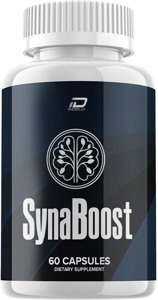 SynaBoost 脳サプリメントカプセル - 強化されたメモリとフォーカスの丸薬、シナブーストのサポートとレビューのためのオールナチュラル最大強度フォーミュラ(1パック - 60カプセル)