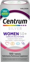 Centrum Silver Women 50 Plus、マルチビタミン/ビタミンD3、ビタミンB、非GMO成分、高齢者の記憶と認知をサポート - 100 Ct