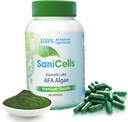 TROYA Sani Cells AFA Blue-Green Algae Capsules | Stem Cells Organic Superfood | Supports Energy, Mental Clarity, and Detoxification | Celulas Madre Joint Support & Muscle Pain - Immune System Support