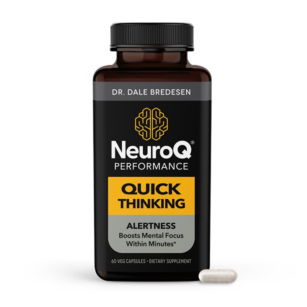 ライフシーズンNeuroQ - クイック思考サプリメントの丸薬 - ブースト警戒 + メンタルフォーカスをサポート - L-テアニンカフェインL-チロシン&ベータアラニン(60カプセル)