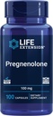ライフエクステンションPregnenolone - 健康なホルモンレベルのためのホルモンバランスサプリメント、100 mg - ホルモンバランス、メモリ、フォーカス、認知健康 - グルテンフリー、非GMO、100カプセル