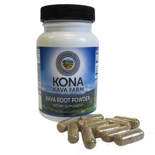 Kava Rootだけプレミアムカプセル | カヴァルートエキスパウダーカプセル10% カヴァラクトン | カヴァルートサプリメント(60カプセル)