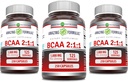 アメイジングフォーミュラ BCAA 2:1 1000 Mg/サービング | カプセル | 分岐チェーンアミノ酸サプリメント | 非GMO | グルテンフリー | アメリカ製 (3パック, 250カウント)