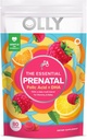 OLLYプレナタールマルチビタミンGummy、ヘルシーな成長と脳開発、葉酸、ビタミンD、オメガ3 DHA、Chewableサプリメント、シトラスベリー風味、40日の供給 - 80カウントポーチ