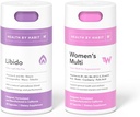 自分のキットを感じる習慣による健康 - リビドーブレンド(60カプセル)&女性のマルチサプリメント(60カプセル)、非GMO、砂糖無料