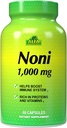 ALFA VITAMINS Noni 1000 Mg 60 Capsules - Tonic for Optimal Functioning of The Body - Antioxidant