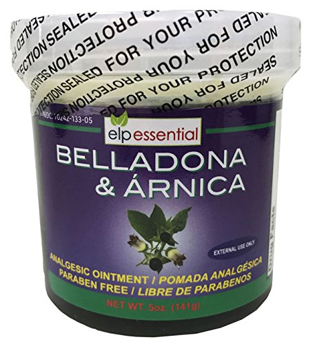 BelladonaとArnica Analgesic軟膏5オンス(141g)パラベンフリー