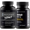 Nugenix エッセンシャル silajit と 合計 T テストステロン ブースター 男性用