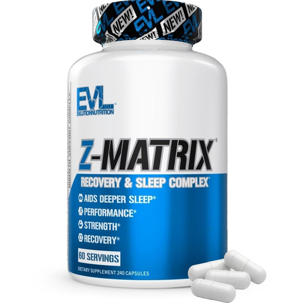 EVLのポストのワークアウトの回復補足-マグネシウムおよび亜鉛-ZMatrix亜鉛マグネシウムは睡眠サポートおよび筋肉健康のための筋肉回復補足をアスパルトネート