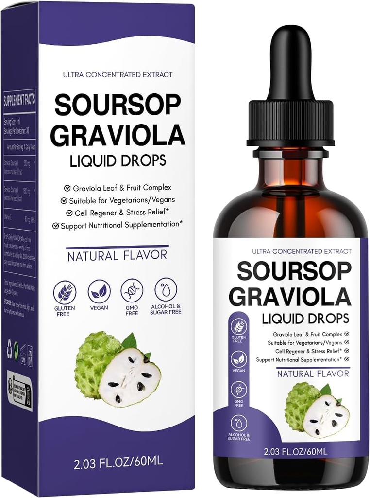 Soursopのビターの液体60ml (2 Fl Oz)