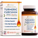 A1Vitality Novasolのターメリック・クルクミン1000mg - 臨床的に証明された185xより高い吸収–共同慰め、移動性及び全面的なウェルネスを促進します–非GMOの医者は、60のSoftgelsフォーミュレートしました。