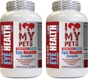 私は私の PETS LLC 犬の目の健康の補足 - 犬の目の健康コンプレックス - プレミアムフォーミュラ - Vet 推奨 - 犬のクランベリー - 2 ボトル (120 お菓子)
