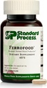 Standard Process Ferrofood - Blood Health Supplement - Enzyme Support with Vitamins B12, C, & Iron - Non-Dairy & Non-Soy - 150 Capsules (40 Servings)
