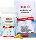 FRESHLITEの日本の明確な皮のセラミドの補足–水和のための植物ベースのセラミド及びpostbiotics、障壁及び伸縮性–助けはアクネ及び苛立ちを減らします–非GMOのグルテンフリー、60のビーガン カプセル
