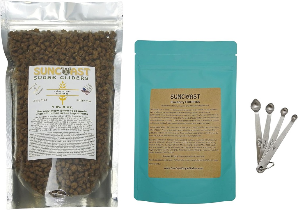 砂糖のGliderの精巣の栄養物のパックの食糧およびカルシウム補足(バランスの蜂蜜ヨーグルト)