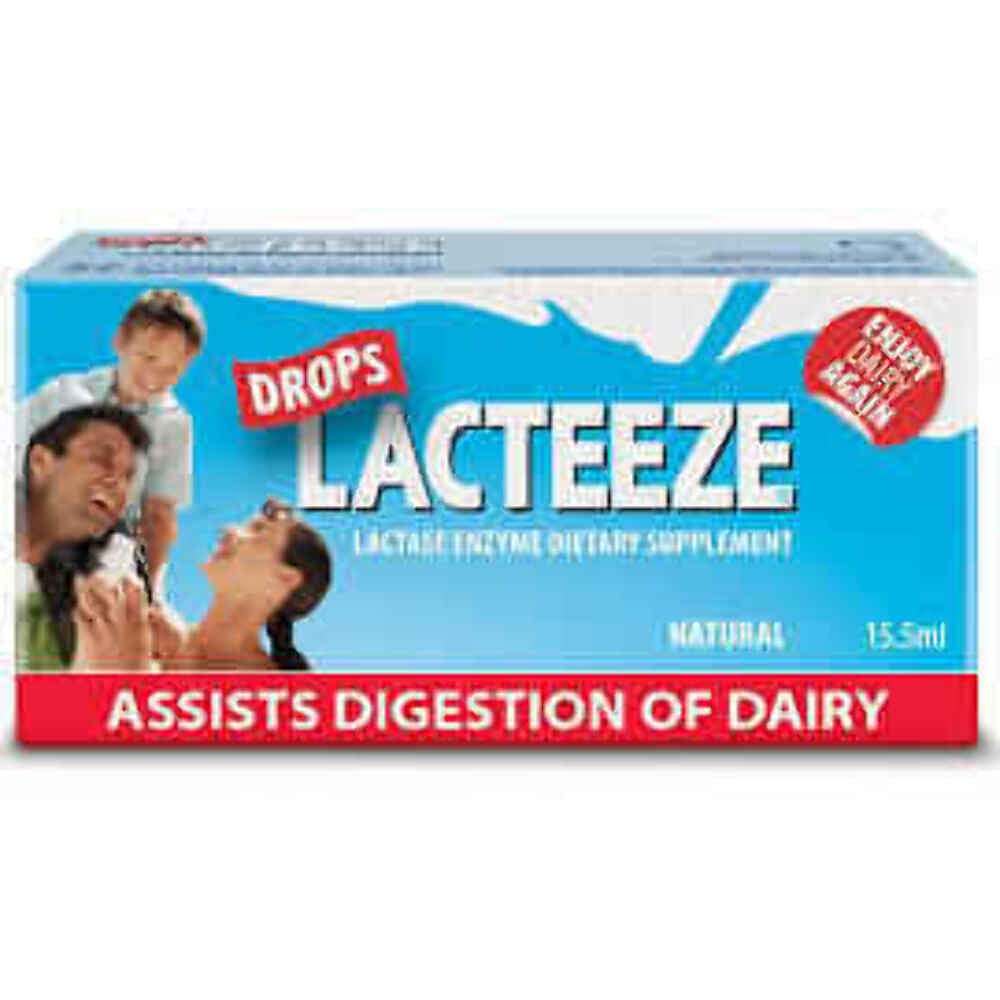 ラクターゼ酵素LacteezeはゲルダSciによって15.5 ml液体を低下させます (1)