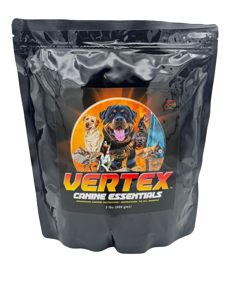 Vertexの高性能犬のサプリメント - 消化前の肝臓と卵タンパク質 - 筋肉、回復、豊饒、消化とミルクの生産をサポート - 働き、繁殖、アクティブ犬に最適 - 2 LBS