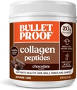 Bulletproof Chocolate Collagen Protein Powder with MCT Oil, 19g Protein, 17.6 Oz, Collagen Peptides and Amino Acids for Healthy Skin, Bones and Joints, Packaging May Vary