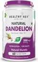 Sheltr Dandelionの根のエキス-自然- 10:1の比率-自然な利尿及びサポート消化、60の野菜カプセル