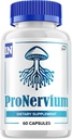 Pronervium Nerve Health Support Pills、Pronerviumのレビュー、Pronervium Nootropic Advanced Formula、Pronervium All Natural Focus Supplement、Pronervium Brainサポートレビュー(1パック - 60カプセル)