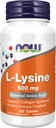 NOW食品L-リジン - 500mg - 100錠