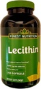ファインスト栄養レシチン1200mg Softgels 200 ea ファインスト栄養物