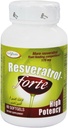 Resveratrol-Forteの高い効力60のSoftgels (2のパック)