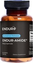 ENDUR-Amide Supplement, Helps Support Healthy Aging & Cellular Wellness, Helps Maintain Skin & Whole Body Health, Gluten Free, 500mg (90 Tablets)