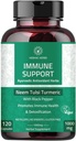 Immune Support Capsules - Immunity Support Supplement 120 Capsules Made with Organic Neem, Tulsi, Amla & Turmeric, Enhance Wellness and Immune Function.
