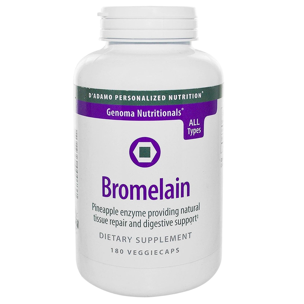 D'Adamo Nutrition - Bromelain 180c   株式会社ドリテック