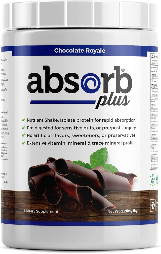 分離蛋白質 - 改善された腸の健康のための食事療法の補足、余分栄養サポート、非GMO、グルテンフリー、ラクトースフリー、カゼインフリー(2.2 Lbs、チョコレート ロイヤル)