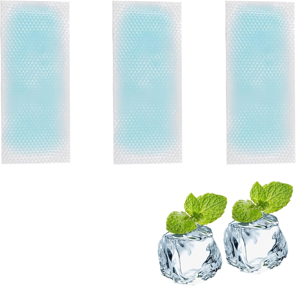 20枚のシートの熱心な冷却のゲルのパッチ、冷却の額のストリップは犬のフィートの赤ん坊の子供の大人のリーブの頭痛、歯痛の苦痛、眠気の疲労のためのゲル パッドを冷却します